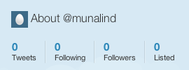 Leeg Twitter profiel / account Leeg Twitter profiel / account